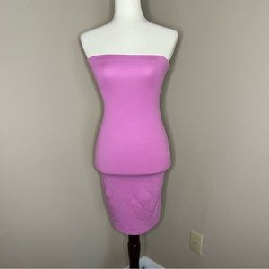 Heart & Hips Tube Dress Fitted Pink, Small──★
